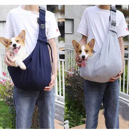 Capas de assento de carro de cachorro Bolsa de pet tourling backpack dobrável backpack respirável crossbody single confort sling tout bolsa transporte de animais de estimação