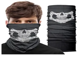3D Бесплатная Бандана Трубчатая бафф -бафф велосипедная шея для горки черепа армия повязка на головную повязку для шарф -велосипед
