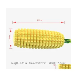 개 장난감 씹는 개 옥수수 어금니 스틱 애완 동물 훈련면 로프 강아지 씹는 씹는 장난감 170 n2 드롭 배달 홈 정원 dhftj