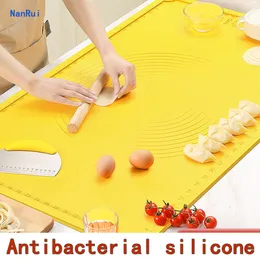 Altri utensili da cucina Tappetino in silicone per uso alimentare addensato di grandi dimensioni Accessori per pasticceria e prodotti da forno Tagliere per torte Arrotolare l'impasto 221205