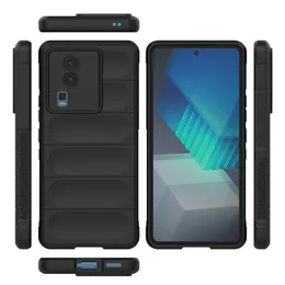 Obudowy telefoniczne dla Huawei Honor 80 70 SE X40 X30 X9 X8 X7 NOVA Y61 PRO 5G Uczucie skóry wypukły wklęsły wstrząs.