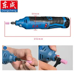 Adjustable Speed V Cordless Die Grinder Rechargeable Mini rpm Pieces Ah Battery mm Chuck