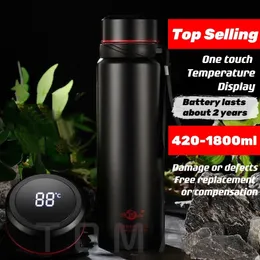 Termozlar 400ml Büyük Kapasiteli 304 Paslanmaz Çelik Tumbler Vakum Termal Şişe Termos Su Kahve Çayı Taşınabilir Şişe Dropship 221205