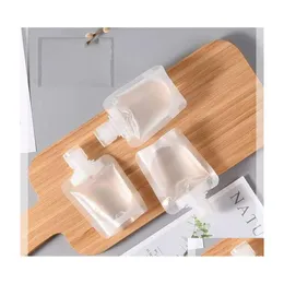 Storage Bags Travel Lotion Subpackage Bag 30 50 100Ml Cosmetics Suction Nozzle Essential Oil Storage Bags 553 H1 Drop Delivery Home Dhrhf