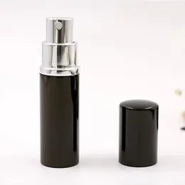 Nachfüllflasche, schwarze Farbe, 5 ml, 10 ml, 15 ml, leere Flaschen, tragbarer, nachfüllbarer Mini-Parfümzerstäuber-Sprühbehälter, 5 ml, 10 ml