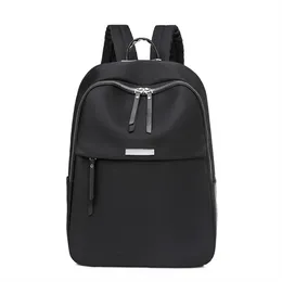 Moda Backpack Mulheres Simplicidade Bagpack feminina Mulher Oxford Saco de escola cl￡ssica para meninas bookbag Rucksack Viagem Anti-roubo saco