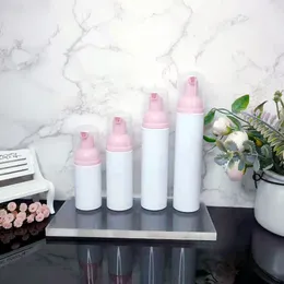 Makeup Tools 142850pcs White Pink Plastic Foamer Pump Bottle Emfant Face Lashes Cleanser Cosmetic Bottle Soap Dispenser Foam Bottle 221205