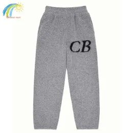 Męskie spodnie zimowe nowe litery żakardowe Cole Buxton spodnie z dzianiny mężczyźni kobiety wysokiej jakości spodnie typu oversize T221205