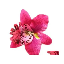 Hair Clips Barrettes Bohemian Orc Hairpin Holiday Beach Flower Headdress With Clip Brooch Cor Hair Head Wholesale C3 Drop Delivery Dhcio