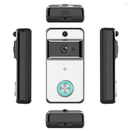 Video Door Phones Smart Wireless WiFi Home Security DoorBell Camera Phone 2-way Audio Intercom With Echo Cancellation Visual