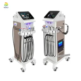 Microdermoabrasão 9 em 1 Hydro Water Oxygen Beauty Beauty Care Facial Care Deep Cleansing Beauty Salon Machine