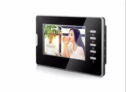 هواتف باب الفيديو 7 بوصة الشاشة للهاتف السلكي XLS-V70D اللون الأسود