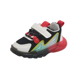 Sneakers Summer Boys and Girls Shoes Children Sports Breattable Air Mesh With Lights Non Slip Back To School 221205