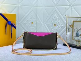 Axelv￤skor HH Kvinnor Designer Luxury Pallas CLITH Fashion Case Cross Body Bag Handbag Coin Purse Key Pouch M41639 M41638 M44037