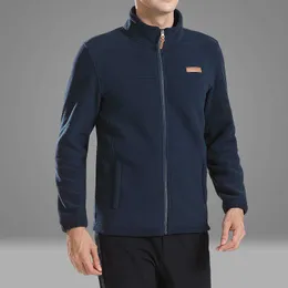 Herrjackor 2021 ny varm fleece jacka män vattentätt förtjockar våren vinter herrkläder streetwear jackor mäns bomber jacka veste t221206