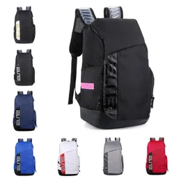 2022 New Unisex Elite Pro Basketball Backpacks Men Women Black White University Red Gold Blue Hoops Student School Bags Size 32L2964