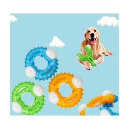 Toys de cachorro Chews Puppy Baber Treinando Treinamento ￳sseo Molar Rubber Play Ossos Treno Treno Rubbers Pet Dog Chew 20211 Q2 Entrega Drop Ho Dhlln