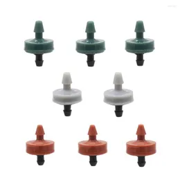 Watering Equipments 500/100PCS 2L 4L 8L Pressure Compensated Dripper Agricultural Garden Lawn Irrigation Steady Flow Drippers