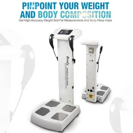 Salon Gesundheitswesen Andere Schönheitsgeräte Fettmonitor-Analysatormaschine BMI Körperzusammensetzungselementanalyse Gewichtsskala-Messmaschine