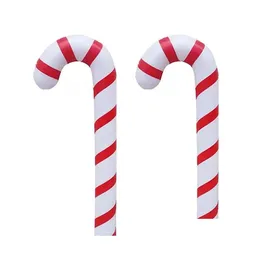 Christmas Decorations Inflatable Christmas Canes Lollipop Balloon Merry Decoration For Home Xmas Ornaments Outdoor Decors Gifts Noel Dhhgp