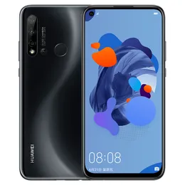 오리지널 Huawei Nova 5i 4G LTE 휴대 전화 6GB RAM 128GB ROM KIRIN 710 OCTA CORE Android 6.4 "전체 화면 24.0MP AI OTA 지문 ID 얼굴 4000mAH 스마트 휴대폰