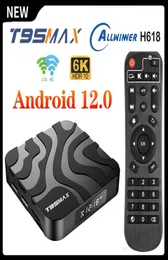 Original T95 Max Smart TV Box Android12 Allwiner H618 4K HDR10 AV1 24G5G BT40 Ultra HD HDR T95MAX TV Prefix VS X96 Plus Tanix7976646