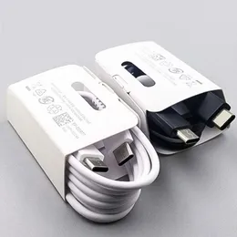USB C'den C'ye 1m 3FT USB Type-C'den Type C'ye Kablolar Hızlı Şarj Kablosu Samsung Galaxy S21 S20 s10 note 10 Plus için Destek PD Hızlı Şarj kabloları