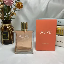 럭셔리 브랜드 Alive 향수 80ml 여성 향기 오아 드 파럼 긴 냄새 EDP Lady Girl Spray Cologne 2.7fl.oz