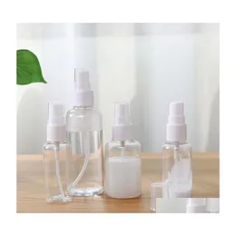 Paketleme şişeleri sprey şişe 3 oz 2oz 1 oz seyahat plastik boş kozmetik sis nozul şişeleri ile atomizer örnek şişeler dhxin