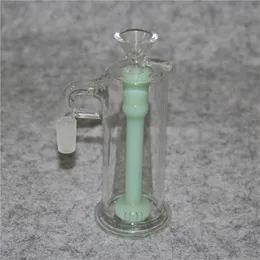 Hookahs Bong Ashcatcher 14mm 8 braços Árvore 18 mm Catcher de cinzas 90 45 graus para bongos Bubbler de tubo de água de vidro