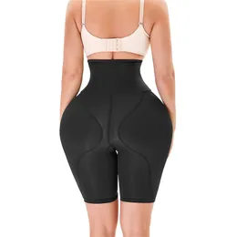 Womens Shapers Women Butt Lifter Shapewear Waist Tummy Control Body Underwear Shaper Pad Control Panties Fake Buttocks Lingerie Thigh Slimmer 221207