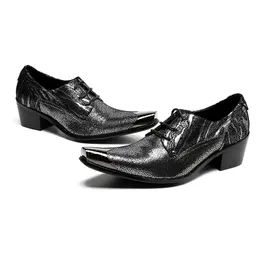 Свадебная Zapatos Black Party Real Leather Social Man Dress Office Busines