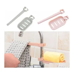 Altri utensili da cucina Utensili da cucina Rubinetto dell'acqua Scolapiatti Filo di percolato Sheing Sponge Rag Rack di stoccaggio con vari colori 2 3Zm J1 Dhgcw