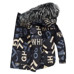 남자 다운 파카 패션 겨울 겨울 두꺼운 코트 셔츠 셔츠 파커 재킷 후드 221207