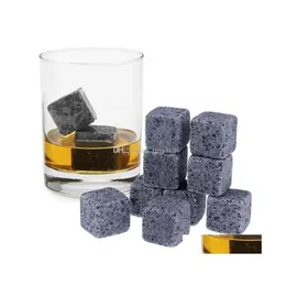Narzędzia do lodów lodowe narzędzia Drixon 100 naturalny whisky kamień łyk fajny prezent ślubny przychylność świątecznych barów inwentaryzacja hurtowa kropla dh0rm
