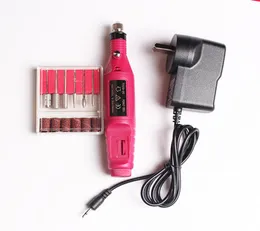 1 SET Power Power Professional Electric Manicure Machine Drill Drill Nail Kit Covers