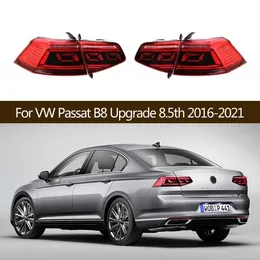 Bilstyling Taillight Assembly Dynamic Streamer Turn Signal f￶r VW Passat B8 Upgrade 8.5th Fog Reverse Running Bak Lamp Lamp Light Light