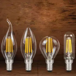 Retro LED -gl￶dlampa Vintage Socket DIY ROPE Pendant gl￶dlampan 220V 110V Holiday Lights Filament Lamp