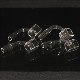 10mm 14mm Sugar Cube Quartz Banger Nail Hookahs Diamond Knot Quartz Nails For Water Pipes Dab Oil Rigs