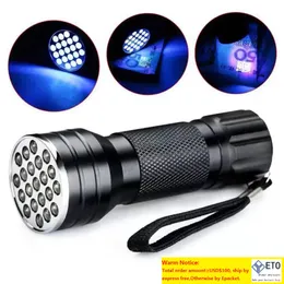 Ultra Violet UV Light Mini Portable 12 LED UV Flashlilt Torch Scorpion Detector Convect Finder Black Light