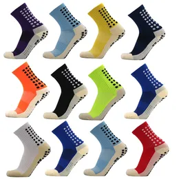 Rutschfeste Herren-Fußballsocken, sportliche lange Socken, saugfähige Sport-Grip-Socken für Basketball, Fußball, Volleyball, Laufen, FY7610C1207