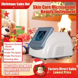 Tens Therapy The Professional Design Of Christmas Gift RF Microneedle Machine Facial Care Skin Tight And Delicate Scar Stretch Marks Removal Treatment