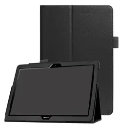 Business Litchi Book Flip Case für Huawei MediaPad T3 10 AGSW09 AGSL09 T3 96quot Tablet Tablet Cover für Ehrenspielpad 2 967743248