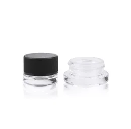 5ml 9ml Glass Jar Bottle With Plastic Childproof Lid for 1g 3.5g DAB Extracts Wax Concentrates Container Jars SN448