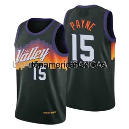 Full embroidery Cameron Payne #15 75th Anniversary Black Jersey Tank Top Retro College Jersey XS-6XL