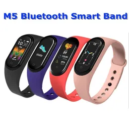 M5 Красочный экран Smart Xiaomi 5 Band Fitness Tracker Sport Step Bracelet Crueblet Sment Dative Monitor Health WRIS8154105