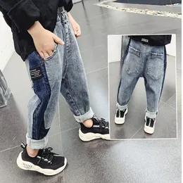 Byxor ienens 5 13y barn pojkar kläder mager jeans klassiska byxor barn denim kläder långa bottnar baby boy casual 221207