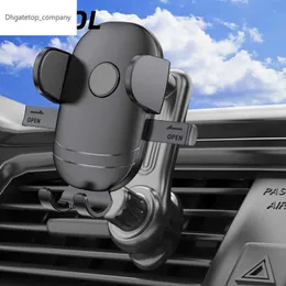 Upgrade Air Vent Autotelefonhalter Ständer mit Metallhaken Clip 360 Rotation Auto Air Outlet Smartphone Mount Support Bracket Clamp