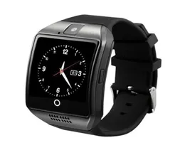 Q18 Smart Watches Bluetooth Smartwatch Smartwatch TF SIM Card NFC z oprogramowaniem do czatu aparatu kompatybilnego z Android Cells z reta8901712