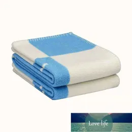 Modebrev kashmir filt virkning mjuk ull sjal bärbar varm rutig soffa rese fleece stickade filtar handduk tapestry